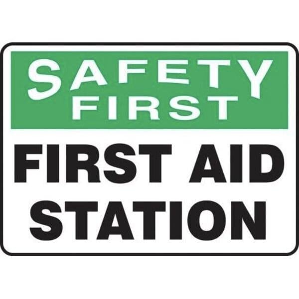 Accuform First Aid Sign, MFSD972XV MFSD972XV - main